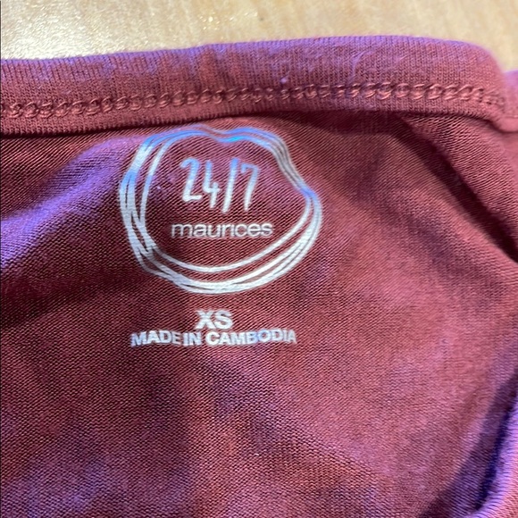 Maurices Striped and Leopard Print Tank Top - Brown - Picture 3 of 5